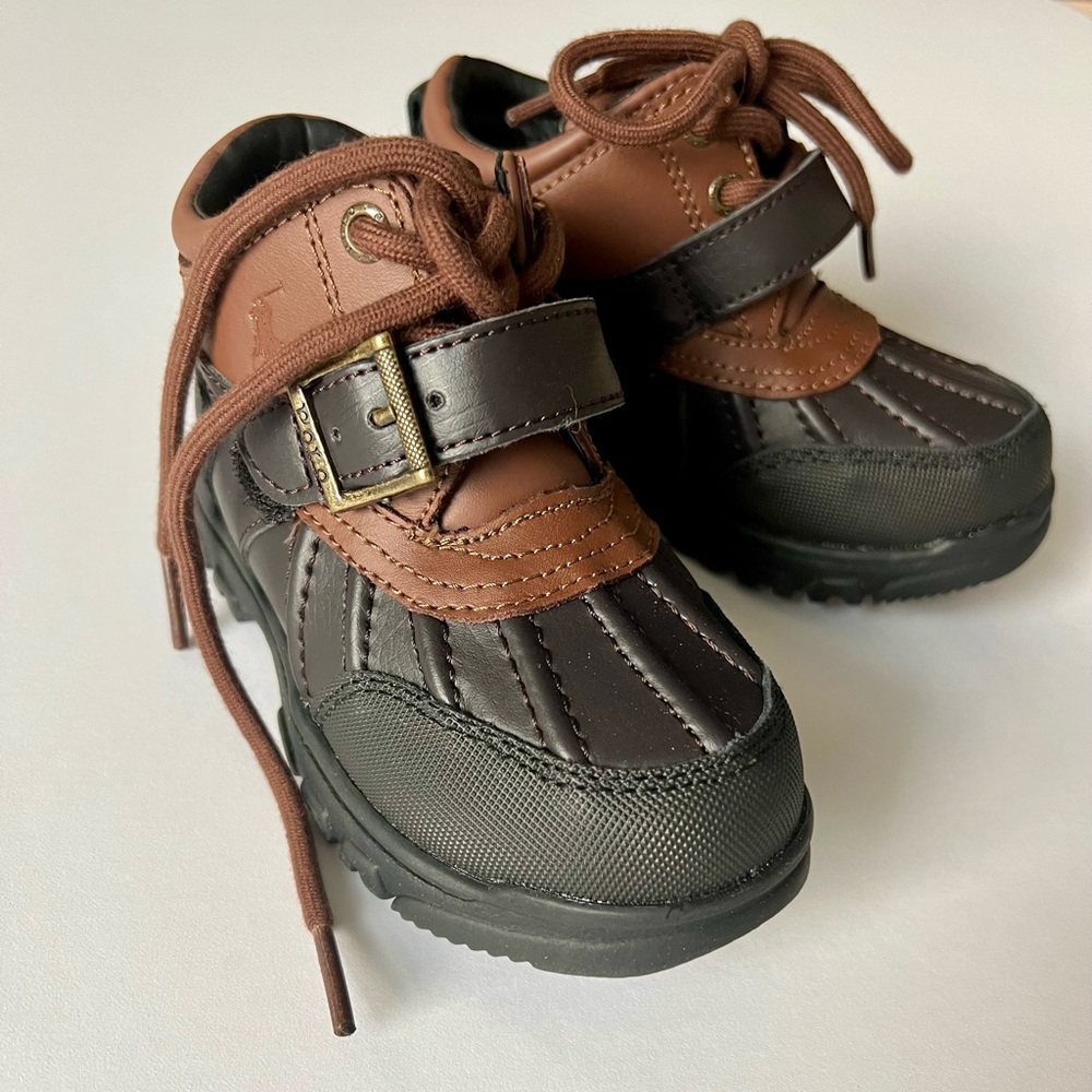 Ralph Lauren Toddler Dress Dover Boot Size 8
